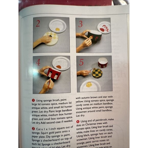 Treasury Of Christmas: Cooking Crafts And Gifts Hardcover Book By Publications I - Picture 7 of 11